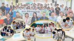 屏东科技大学莅临隆中华　学生动手体验食农文化